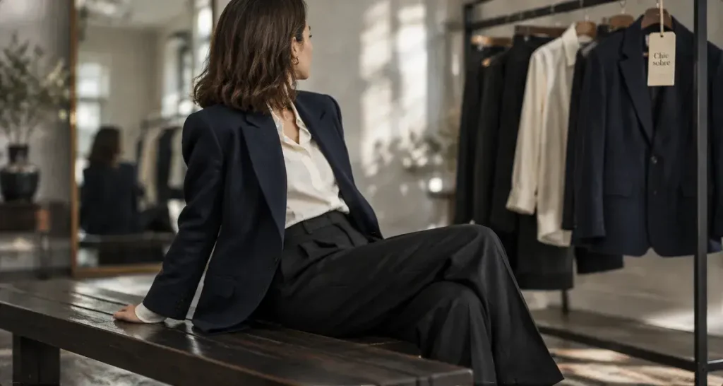 Tenue chic femme : l’élégance repose sur l’équilibre des coupes, des matières et des détails